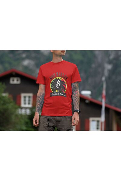 iLovePrints Bob Marley Tribute Poster Tshirt