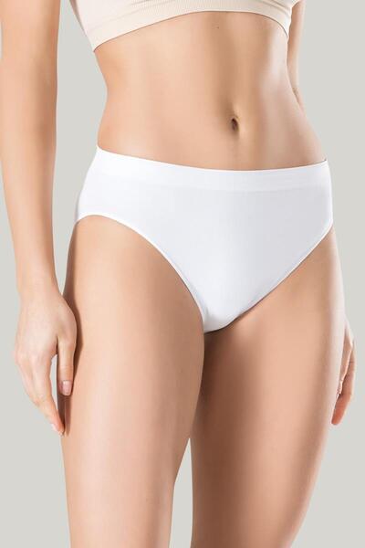 Miss Fit Women's White Wide Brim Slip 1006