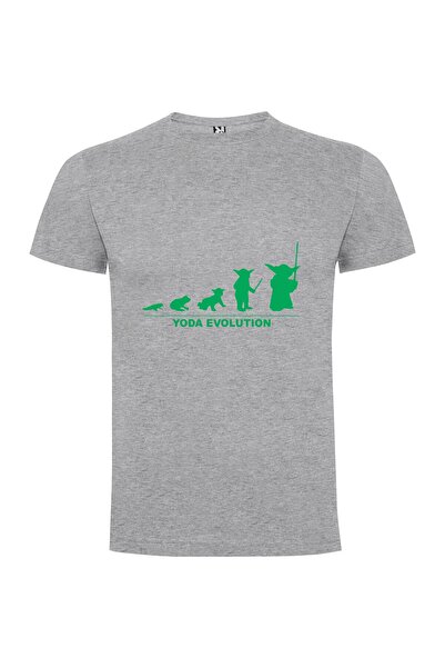 iLovePrints Green Yoda Evolution Tshirt