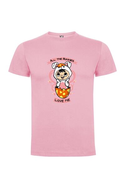 iLovePrints Bunny Love Anthro Art Tshirt