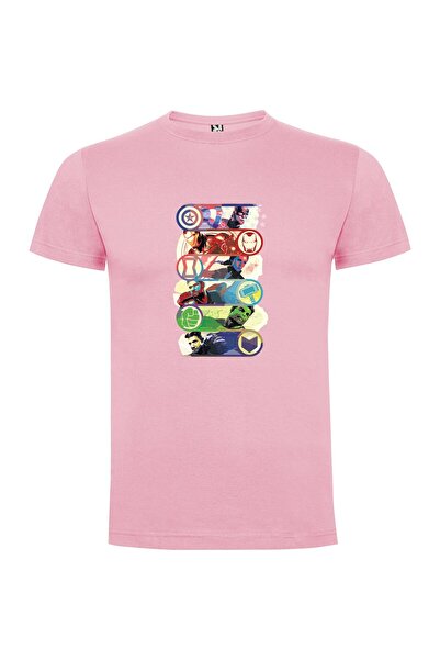 iLovePrints Marvelous Avengers Stack Tshirt