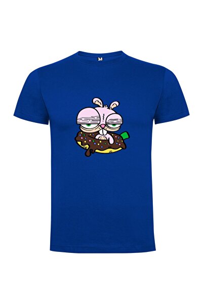 iLovePrints Donut-Munching Bunnypunk Tshirt
