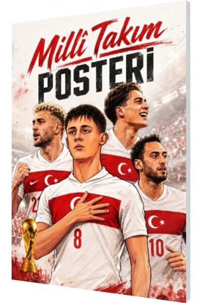 Ankara Kitap Merkezi National Team Poster Book Magic Fingers Publications