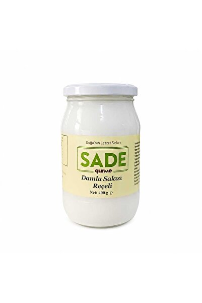 Sade Organik Sade Gurme Damla Sakızı Reçeli 400 g.
