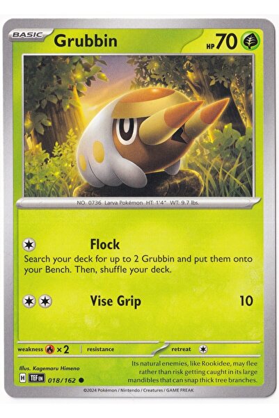Pokemon جرابين 018/162 - القوات المؤقتة - بطاقة (لون النعناع)
