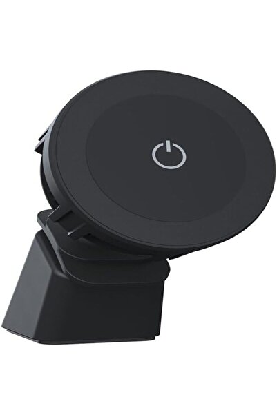 Generic Gouii MagFan Pro Cooling Wireless Charger, 15W, Car Mount, Qi-Enabled...