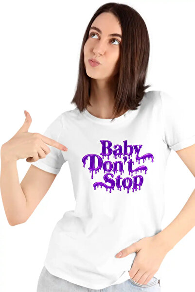 OEM Tricou Femei Baby Don’t Stop NCT Kpop Merch