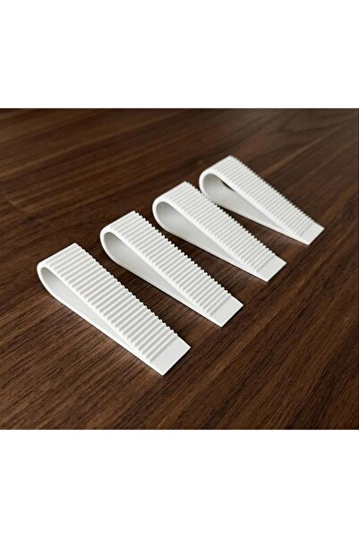 LUKA3D Kapı Stoperi - Esnek Kademeli Kapı Tutucu- Stoper- Kapı (4LÜ)