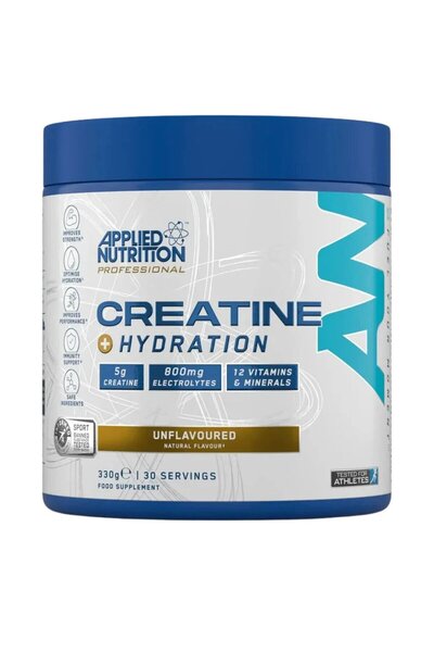 applied nutritionn Creatine Monohydrate Plus Hydration Unflavored 360G-Creati...