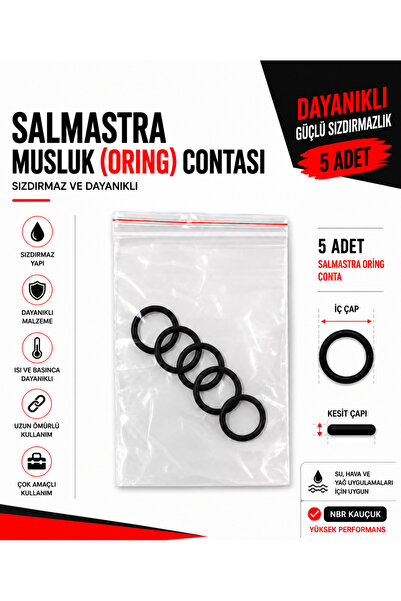 remtas O-Ring Salmastra Musluk Contası 5'li Paket Kauçuk Sızdırmazlık Contası...