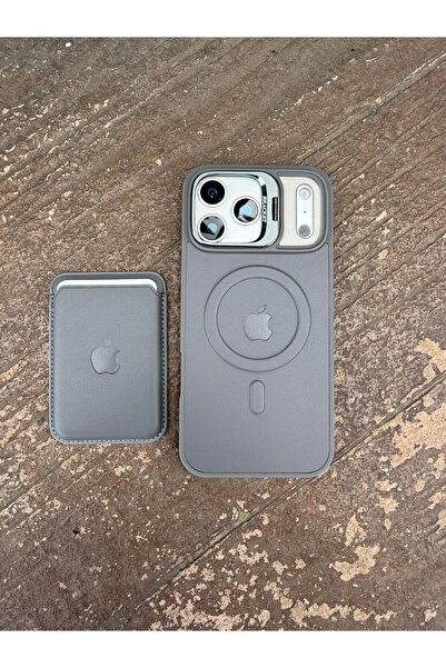 madamcase İPHONE 17 PRO MAX UYUMLU SİYAH RENK MAG-SAFE ÖZELLİKLİ KAMERA STAND...