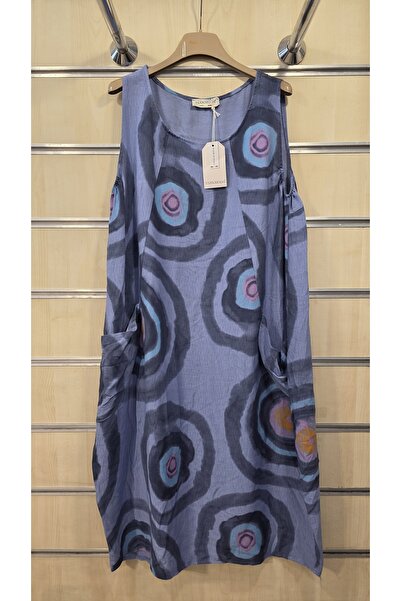 Park Moda Italian Long Sleeveless Dress