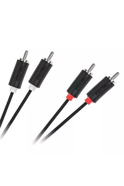 Cabletech Cablu 2x RCA 1.8m KPO3954-1.8