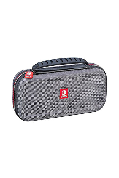 Bigben Interactive Πολυτελής Υφασμάτινη Θήκη Μεταφοράς για Switch Lite, Γκρι