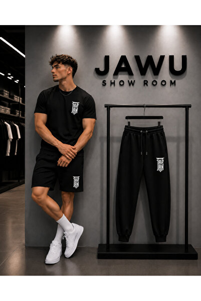 JAWÜ STYLE Japan Printed 3-Piece Oversize Cotton Set (3 Pieces)