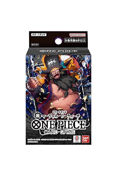 ONE PİECE Pachet de început: Black Marshall.D.Teach Japoneză