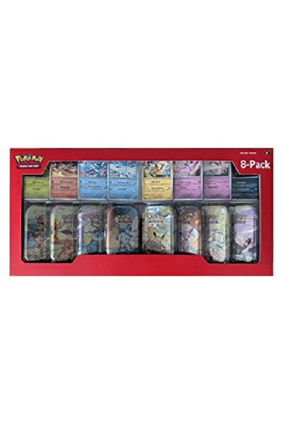 Pokemon Prismatic Evolutions: Costco, pachet de 8 mini conserve