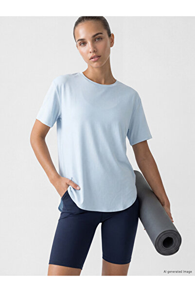 LC Waikiki Crew Neck Oversize Women's Sports T-Shirt