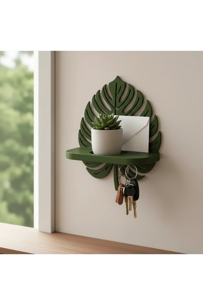 OEM Raft de Perete Decorativ Monstera Suport Ghiveci Imprimat 3D