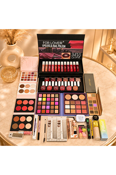 FOR LOVER Fourlover Super Stay Luxury Makeup Sets with Eyeliner Eyeshadow Blu...