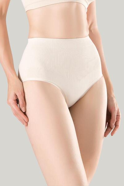 Miss Fit Seamless Low Waist Slip Corset Panties 33635