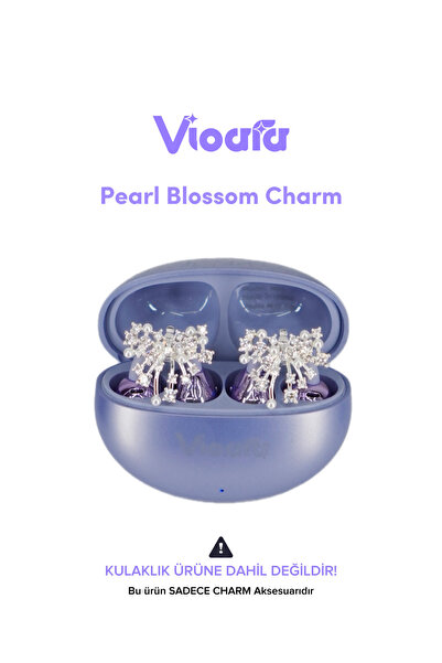 Vioara Charms زينة متوافقة مع سماعات الأذن (قطعتان)