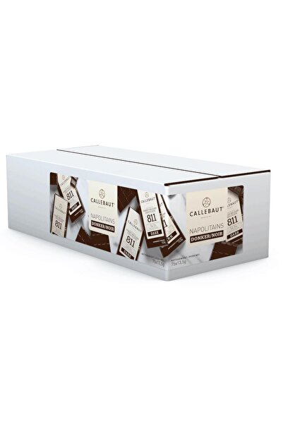 Callebaut Bitter Çikolata Napoliten 1 Kg (75 Adet) Tekli Sunumluk Mini Çikolata