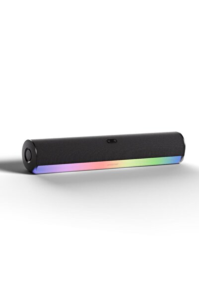 Polosmart FS120 Kablosuz Led Aydınlatmalı Dual Bağlantı Soundbar Siyah