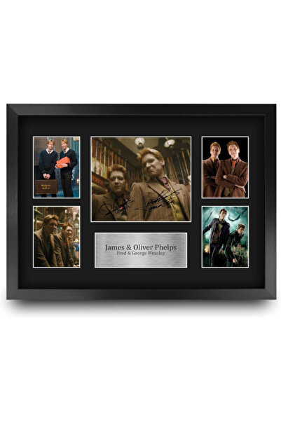 HWC Trading James & Oliver Phelps Harry Potter Weasley Twins 16 x 12 inch (A3...