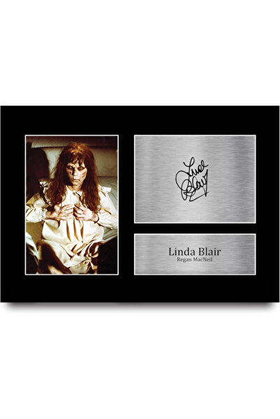 HWC Trading A4 Linda Blair The Exorcist Gifts Printed Signed Autograph Pictur...