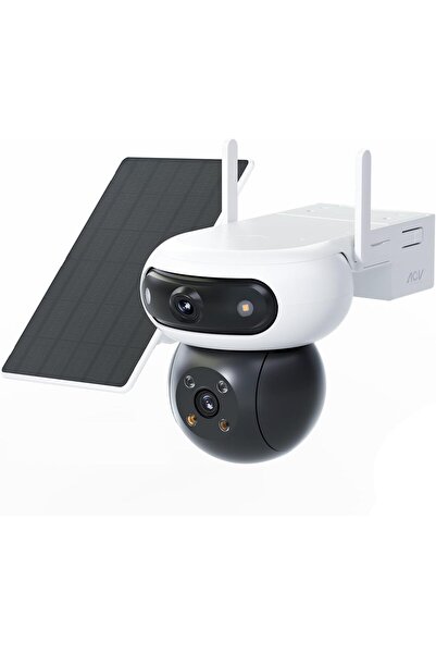 EZVIZ CB90x 2K+ Outdoor Surveillance Camera with Dual Lenses, 4G/Wi-Fi, Solar...