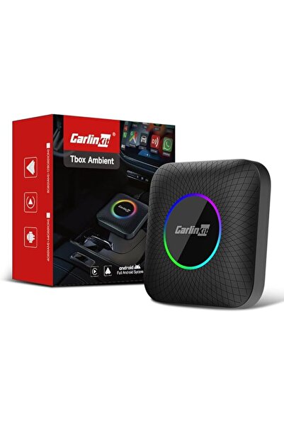carlinkit صندوق Tbox Ambient بنظام أندرويد 13 مع ذاكرة 8 جيجابايت + 128 جيجاب...