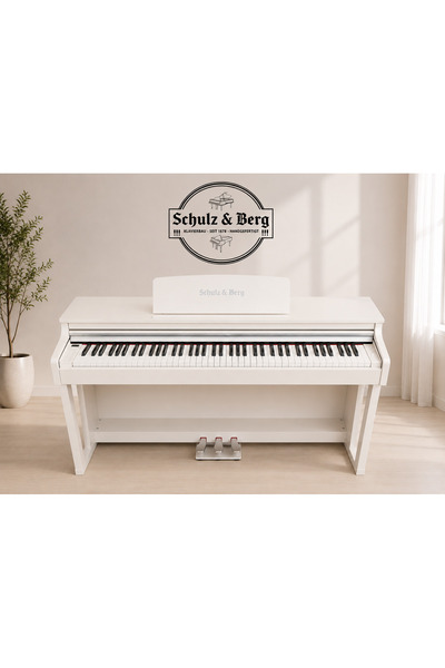 SCHULZ&BERG SB145 W DİJİTAL PİYANO (TABURE VE KULAKLIK HEDİYELİ)(BEYAZ)