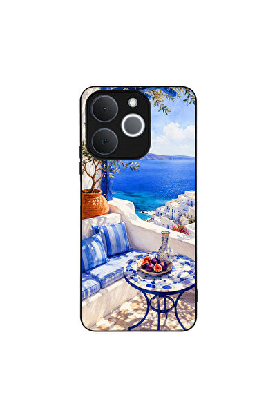 Sonique Θήκη Greek Island Muse Series για Realme Note 70T 4G Θέα του Αιγαίου