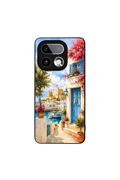 Sonique Θήκη Greek Island Muse Series για Realme 16 Pro Plus Ροδίτικο Λιμάνι