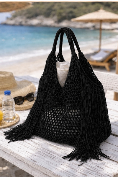 BAGS Hasır plaj çantası