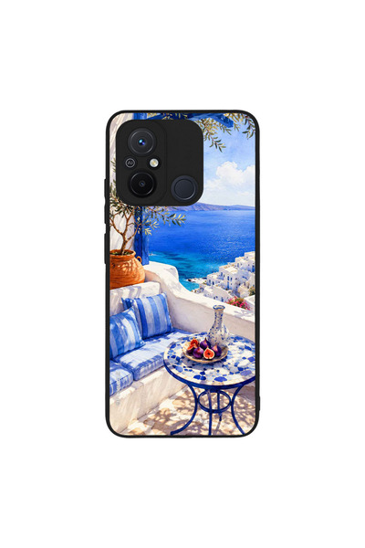 Sonique Θήκη Greek Island Muse Series για Xiaomi Redmi 12C Θέα του Αιγαίου
