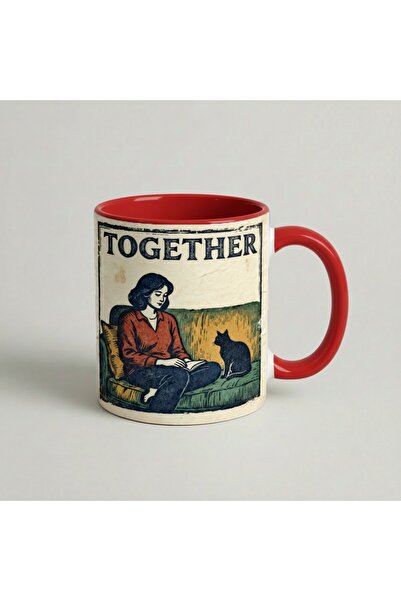 Petgifts Cana Cadou Personalizat Amuzanta Cu Mesaj Together - Ceramica 330 Ml