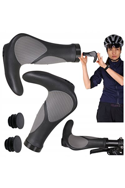Mardil Manșoane ghidon bicicletă ergonomice cu blocare 140 mm Negre, confort ...
