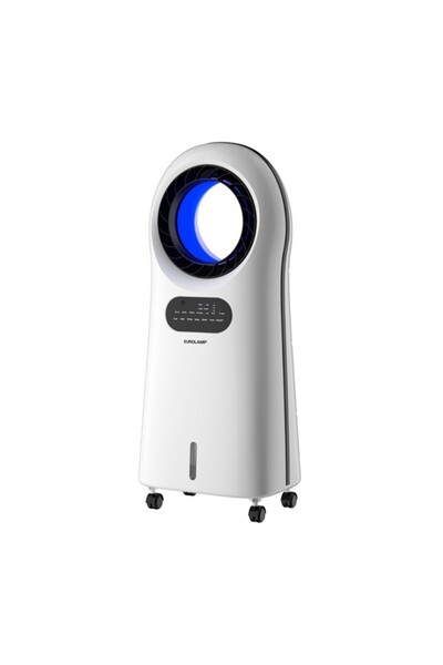 EUROLAMP ΑΕΡΟΨΥΚΤΗΣ ΛΕΥΚΟΣ ΧΩΡΙΣ ΛΕΒΙΕΣ ΜΕ ΦΩΤΙΣΜΟ RGB ΚΑΙ ΧΕΙΡΙΣΤΗΡΙΟ, ΜΕ ΙΟ...