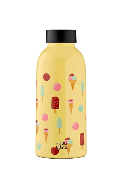 Mamawata Ice Cream Paslanmaz Çelik Termos Matara 470 ml Sızdırmaz Yalıtımlı S...