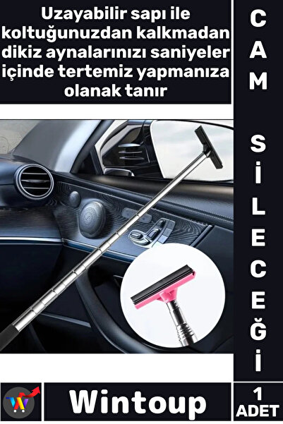 Wintoup # Ștergător de geamuri cu mâner extensibil pentru curățarea oglinzii ...