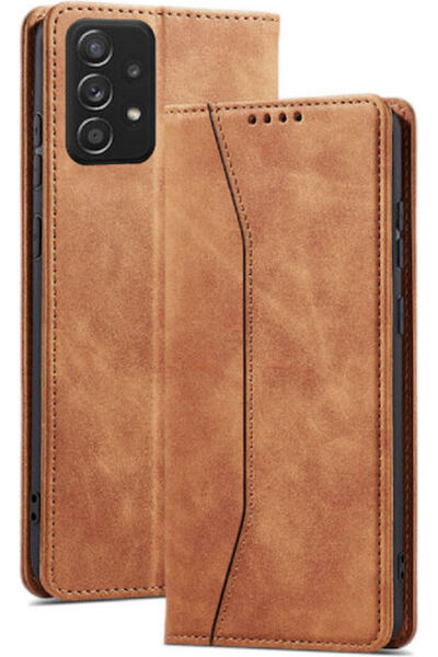 Other Bodycell PU Leather Wallet Synthetic Leather Brown (Galaxy A53) Code: 0...
