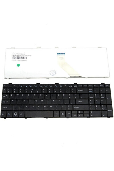 FUJITSU Πληκτρολόγιο φορητού υπολογιστή για AH531 χωρίς πλαίσιο σε μαύρο χρώμ...