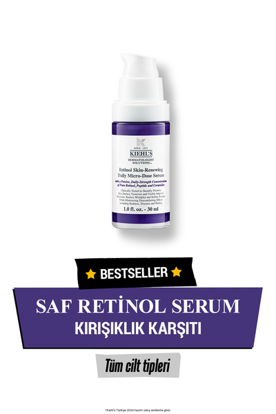Kiehl's Derin Kırışıklık Görünümünü Azaltmaya Yardımcı Retinol Yüz Serumu 30 ml