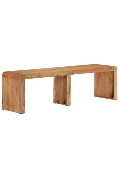 vidaxl Bancă, 160x38x45 cm, lemn masiv de acacia
