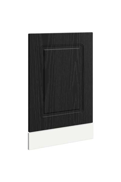 vidaxl Dulap de bucătărie Kalmar Stejar Negru 45 x 1,5 x 67 cm
