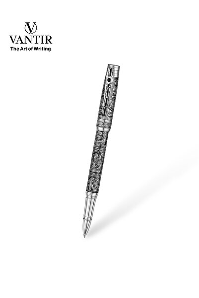 VANTIR Luxury Islamic Calligraphy Ballpoint Pen – Premium Gold-Plated Arabic ...