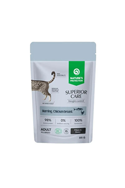Nature's Protection Superior Care Hrană pentru pisici pentru controlul greută...