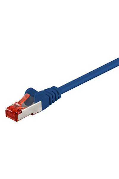 goobay καλώδιο δικτύου 95492, CAT 6 S/FTP, CCA, 250MHz, 2m, μπλε